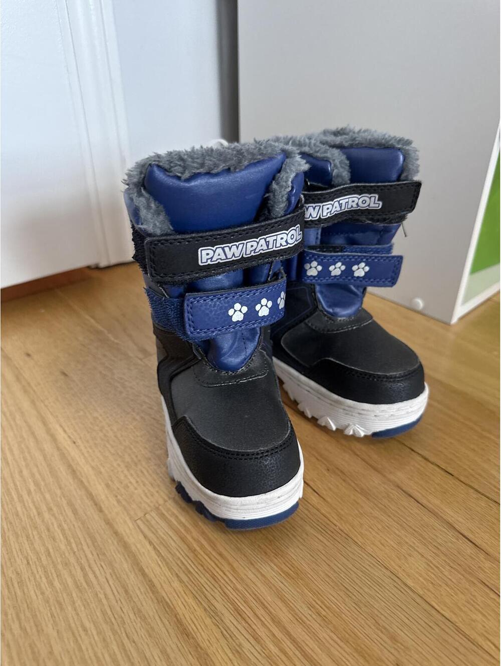 Light up Paw Patrol Kids Winter Snow Boots with Fleece Lining